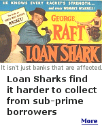 Even with creative collection techniques available to them, loan sharks are having trouble collecting in this economy.